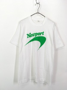 古着 80s USA製 Newport タバコ シガレット オールド Tシャツ L 古着