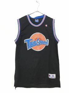 古着 Champion製 Space Jam Tune Squad No23 「M.JORDAN」 ジョーダン メッシュ タンクトップ XXL 古着