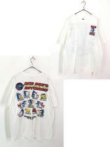 古着 90s USA製 Bad Dog's Guide To Bitches 犬 アニマル シュール ポップ アート Tシャツ XL 古着