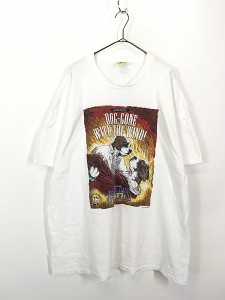 古着 90s USA製 BIG DOGS 「DOG GONE WITH THE WIND」 ムービー パロディ Tシャツ XXL 古着