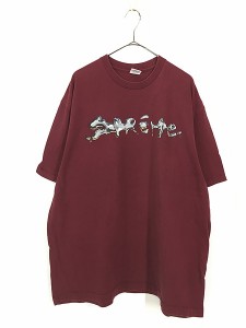 古着 USA製 Supreme 18AW 「Liquid Tee」 リキッド ロゴ Tシャツ XL 古着