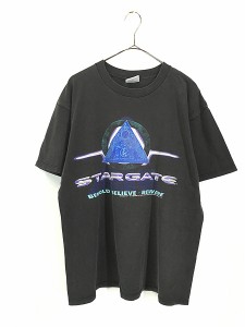 古着 90s Canada製 Stargate SF ムービー Tシャツ L 古着