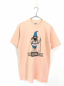 古着 80s USA製 小人 妖精 コロボックル Tシャツ M 古着