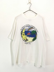 古着 80s Big Banana バナナ 企業 ポップ アート Tシャツ XL 古着