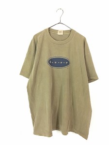 古着 90s USA製 beer ヴィルヘルム2世 ビール 偉人 名言 ピグメント染め Tシャツ XL 古着