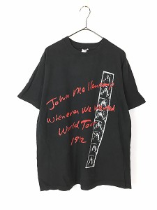 古着 90s フランス製 John Mellencamp 「Whenever We Wanted」 ツアー ロック ミュージック Tシャツ XL 古着