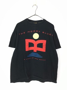 古着 90s USA製 The Moody Blues ツアー プログレ ロック バンド Tシャツ L 古着