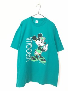 新品 ディズニー Tシャツ ミッキー 手書きイラスト 半袖 XL メンズ USA