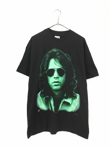 古着 90s The Doors Jim Morrison BIG フォト ロック バンド Ｔシャツ L 美品!! 古着