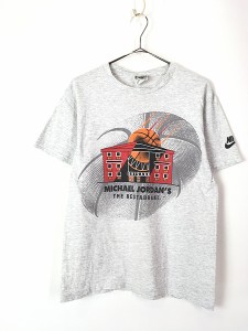 古着 90s USA製 Michael Jordan's Restaurant NBA ブルズ ジョーダン レストラン Tシャツ S 古着