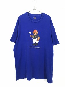 古着 Polo Ralph Lauren 「POLO BEAR」 ポロベア Tシャツ XL 古着