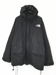 古着 90s TNF The North Face 「SUMMIT SERIES」 GORE-TEX ゴア マウンテン パーカー 黒 XL 古着