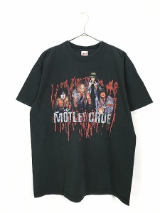 古着 00s MOTLEY CRUE 「CARNIVAL of SINS」 ツアー ヘヴィ メタル ロック バンド Ｔシャツ L 古着