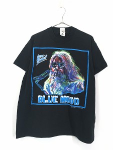 古着 90s USA製 Leon Russell 「BLUE MOOD」 ブルース ミュージシャン Tシャツ XL 古着