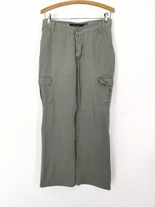 レディース 古着 00s Levi's SILVER TAB 「khakis」 ペインター カーゴ パンツ ブーツカット W30 L31 古着