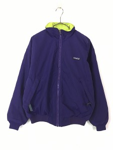 レディース 古着 00s USA製 Patagonia 裏地 フリース シェルド ジャケット 紫 L位 古着