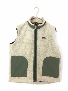 レディース 古着 19s Patagonia レトロX もこもこ パイル フリース ベスト XXL 古着