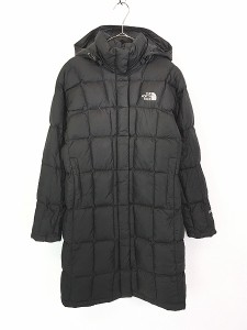 レディース 古着 TNF The North Face 600 フィルパワー 軽量 グース ダウン ロング ヌプシ コート S 古着