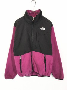 レディース 古着 90s TNF The North Face ピンク×黒 POLARTEC デナリ フリース ジャケット M 古着