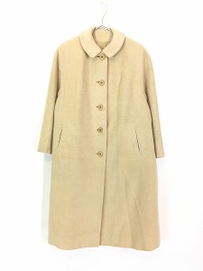 レディース 古着 60s USA製 Brody's 100％ カシミア ウール バルマカーン ステンカラー コート M 古着