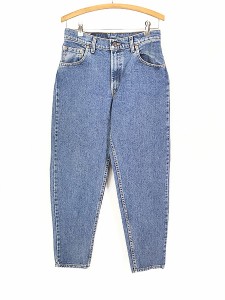 レディース 古着 90s USA製 Levi's 560 デニム ワイド パンツ ジーンズ 強テーパード W31 L30 古着