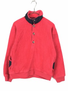 レディース 古着 90s USA製 Patagonia 希少!! ハーフボタン プルオーバー フリース ジャケット XS 古着