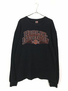 古着 USA製 HARLEY DAVIDSON ハニカム サーマル シャツ XL 古着