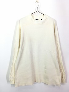 古着 90s GAP 無地 ソリッド モックネック 長袖 Tシャツ ロンT カットソー M