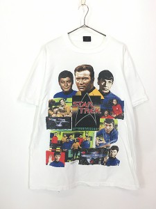 古着 90s USA製 STAR TREK スタートレック 「25th Anniversary」 SF ドラマ ムービー Ｔシャツ XL