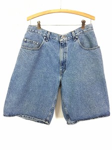 古着 90s Levi's Silver Tab 「Loose」 ブルー デニム ショーツ ショート パンツ W33