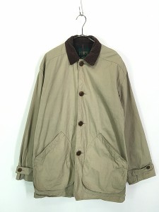 古着 80s J Crew チェック ライナー ハンティング カバーオール ジャケット S