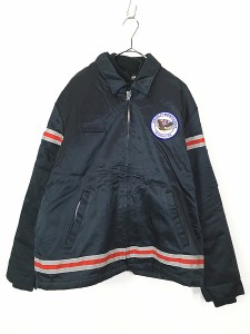 古着 80s USA製 Golden Fleece 「Aircraft Maintenance」 リフレクター タイタンクロス ワーク ジャケット ライナー完備!! L