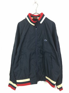 古着 70-80s  IZOD LACOSTE ワニ パッチ ナイロン スウィングトップ ジャケット L位 古着