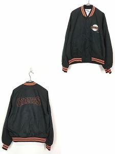 古着 90s USA製 Chalk Line MLB San Francisco Giants ジャイアンツ ナイロン スタジャン ジャケット スタジャン L 古着