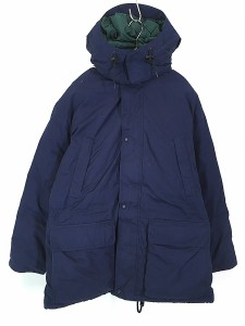 古着 90s Eddie Bauer 名作 「Ridge Line」 2way フーデッド グース ダウン ジャケット パーカー コート L