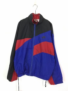 古着 90s NIKE 裏地 メッシュ クレイジー ナイロン ジャケット L 古着