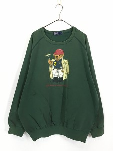 古着 90s Ralph Lauren 「POLO BEAR」 ポロベア スウェット トレーナー XL 古着