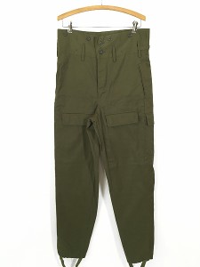 古着 90s チェコ軍 M-85 ハイウエスト Wニー ミリタリー フィールド カーゴ パンツ W〜34 L33 美品!!