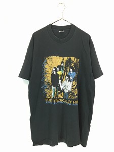 古着 80s Canada製 THE TRAGICALLY HIP メンバー アート ロック バンド Tシャツ XL