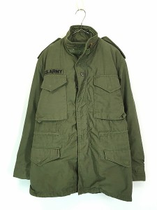 古着 80s CIVILIAN US ARMY M-65 3rd ミリタリー フィールド ジャケット ライナー付 貴重 XS-R