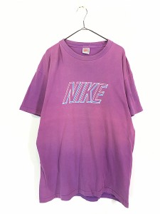 古着 90s USA製 NIKE BIG ロゴ Tシャツ XL 古着