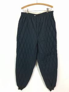 古着 70s JC Penney 防寒 中綿 パデッド キルティング オーバー パンツ M-TALL