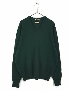 古着 60s 英国製 Alan Paine 豪華 100% カシミヤ ウール ニット セーター 44