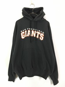 古着 90s MLB San Francisco Giants ジャイアンツ スウェット パーカー XL 古着