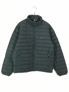 古着 08s Patagonia 「ダウン セーター」 軽量 & 薄手 グース ダウン ジャケット パッカブル グレー M 古着