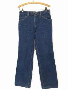 古着 70s Levi's Fresh Produce 22204-0216 濃紺 デニム ベルボトム パンツ ジーンズ W31