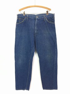 古着 60s JC.PENNY RANCH CRAFT 濃紺 13 3/4oz インディゴ デニム パンツ ジーンズ スリム W36 L29