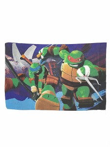 雑貨 古着 90s nickelodeon Teenage Mutant Ninja Turtles ミュータント タートルズ クッションカバー ピローケース 古着