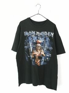古着 90s IRON MAIDEN 「The X Factor」 拷問 ヘヴィ メタル ロック バンド Tシャツ XL