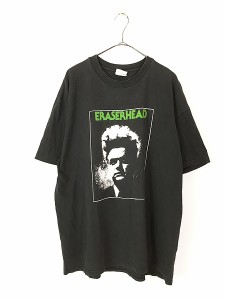 古着 90s ERASERHEAD デヴィットリンチ カルト ホラー 映画 ムービー Tシャツ XL